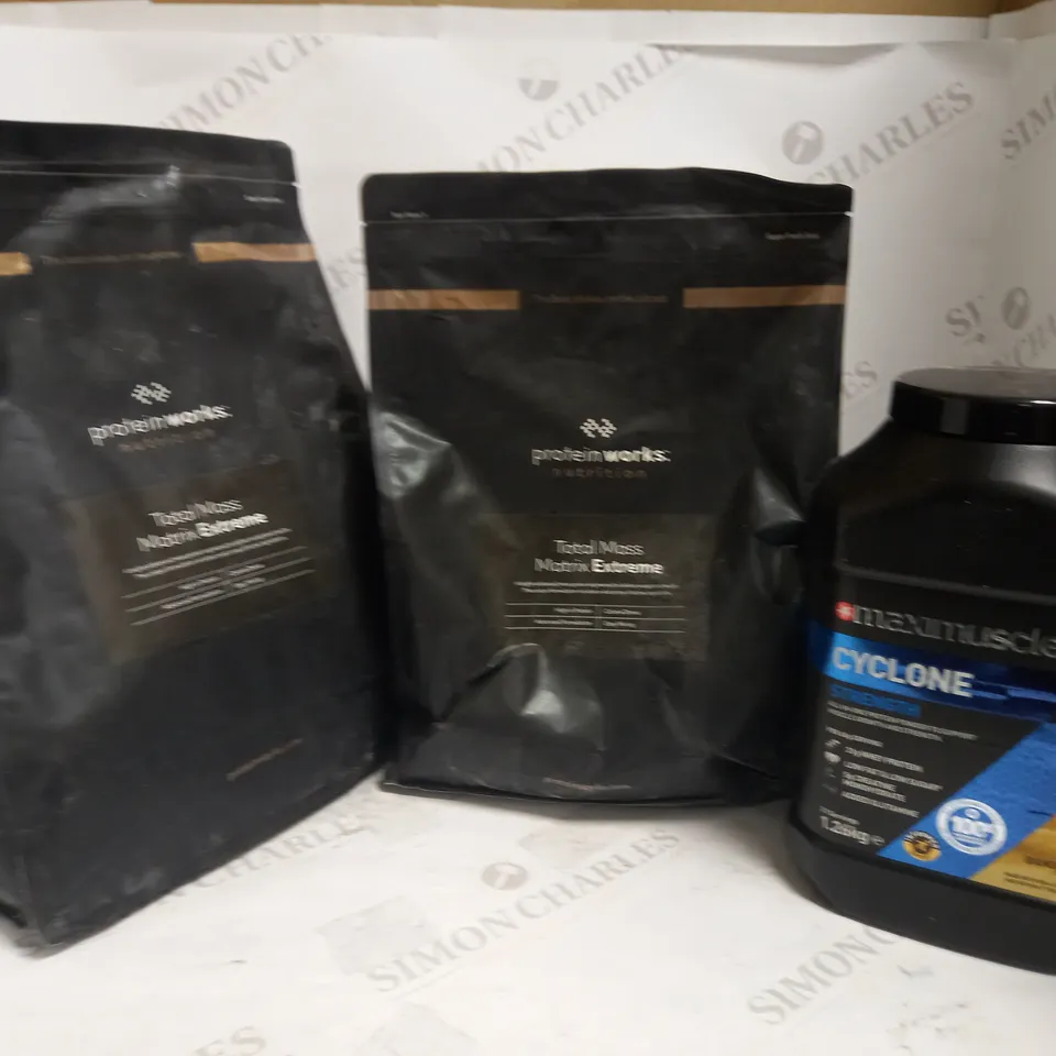 LOT OF 5.5KG PROTEIN POWDERS