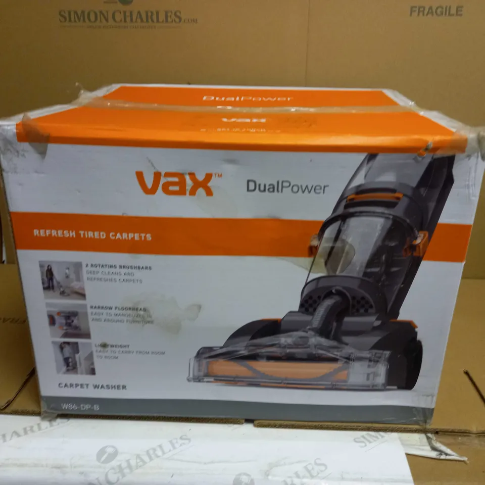 VAX DUAL POWER CORDLESS VACUUM CLEANER 