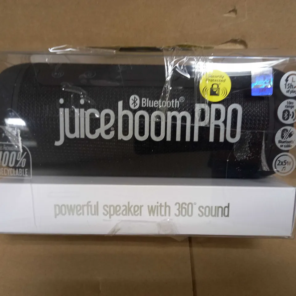 JUICEBOOMPRO BLUETOOTH SPEAKER 
