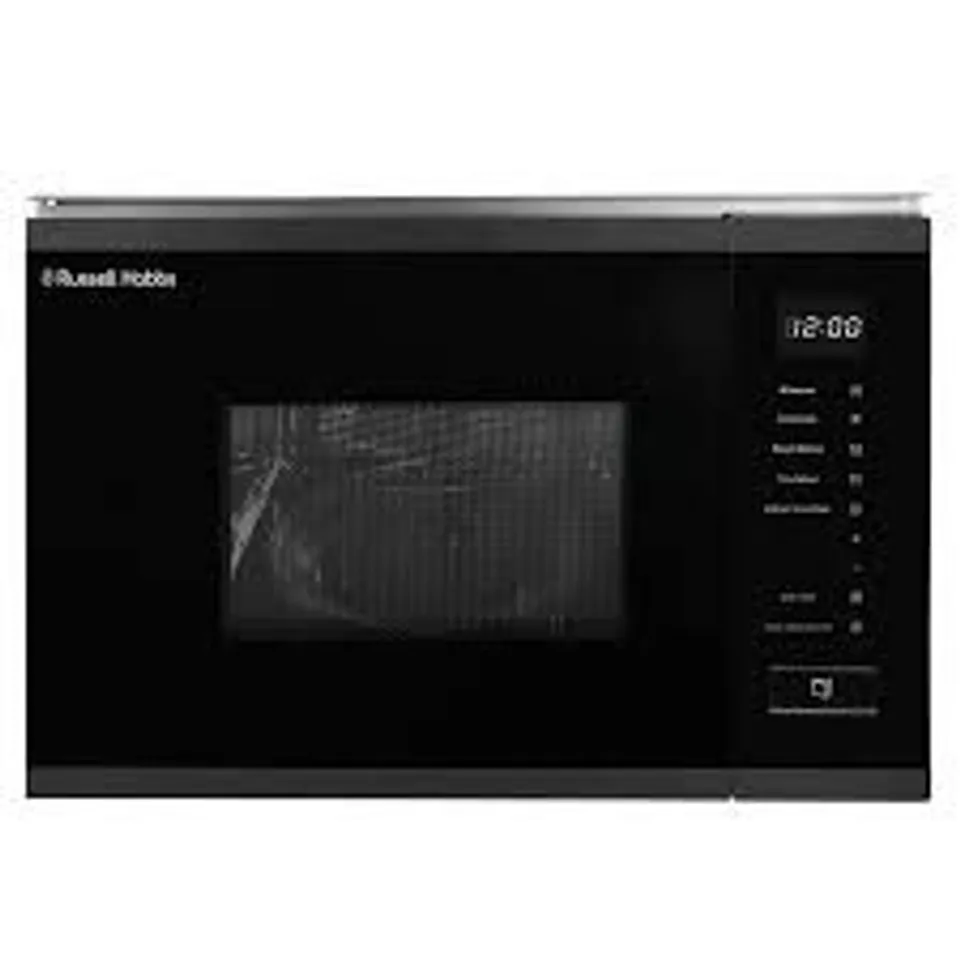 BOXED RUSSELL HOBBS RHBM2002B DIGITAL MICROWAVE & GRILL 20L (1 BOX)