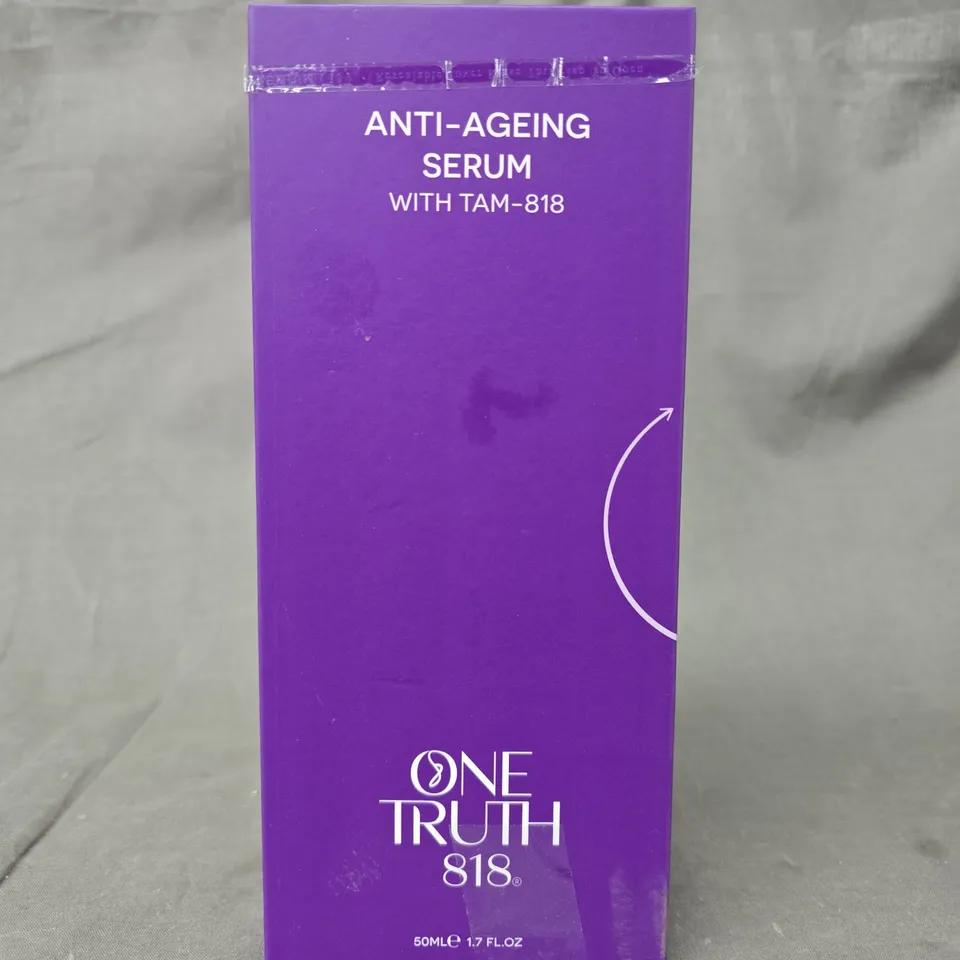 ONE TRUTH 818 ANTI-AGEING SERUM WITH TAM-818 (50ML)