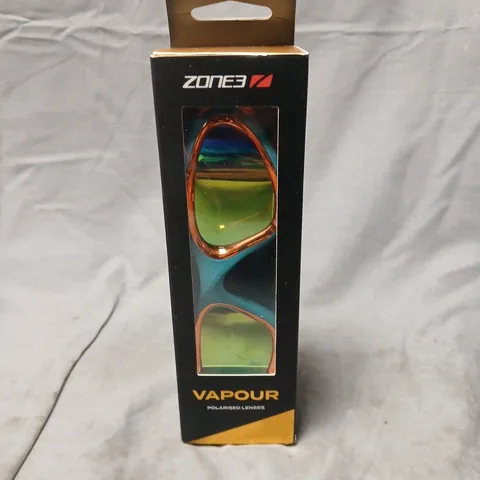 BOXED ZONE3 VAPOUR GOGGLES TEAL/COPPER – ONE SIZE, POLARISED LENSES