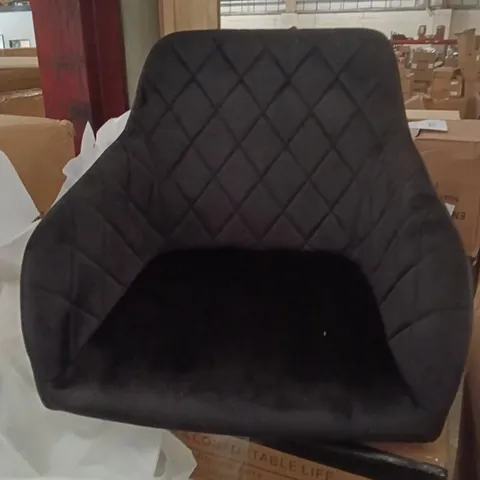 BOXED SET OF 2 FABRIC DINING CHAIRS
