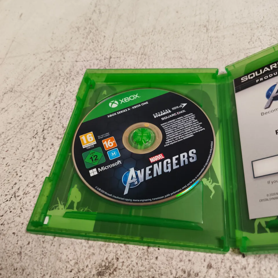 XBOX ONE MARVEL'S AVENGERS GAME 