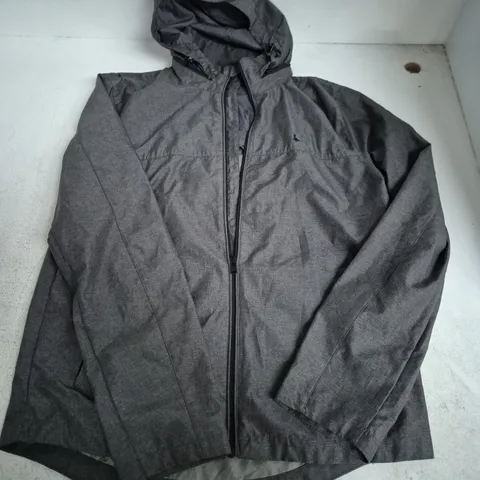 JACK WILLS HOODED JACKET, SIZE M, GREY