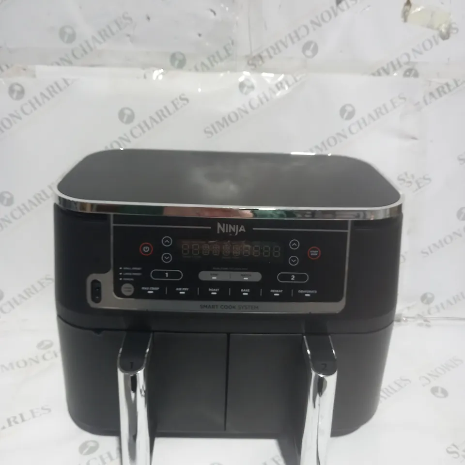 BOXED NINJA FOODI MAX 9.5L DUAL ZONE AIRFRYER AF451UK