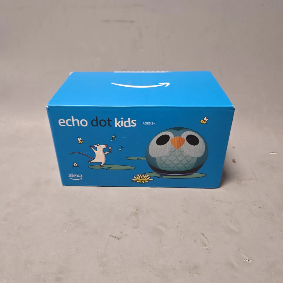 SEALED AMAZON ECHO DOT KIDS SPEAKER IN OWL