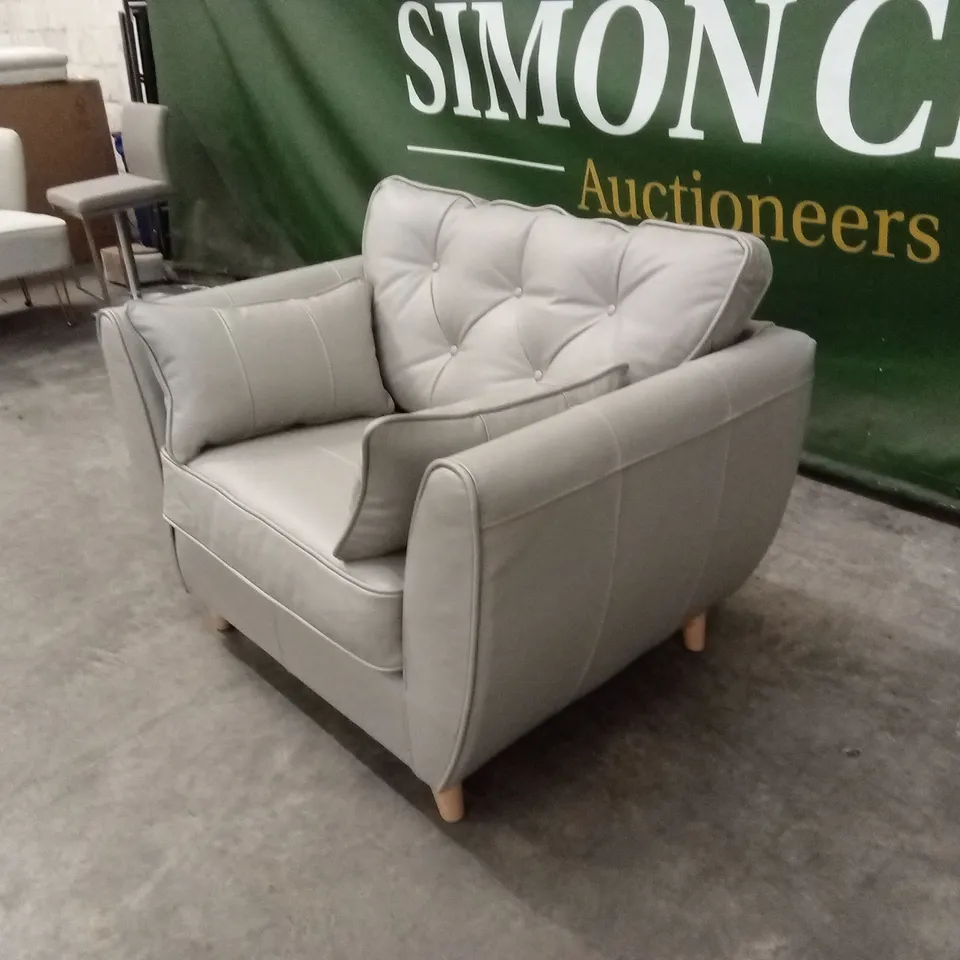 MARYLIN LEATHER SNUGGLE CHAIR