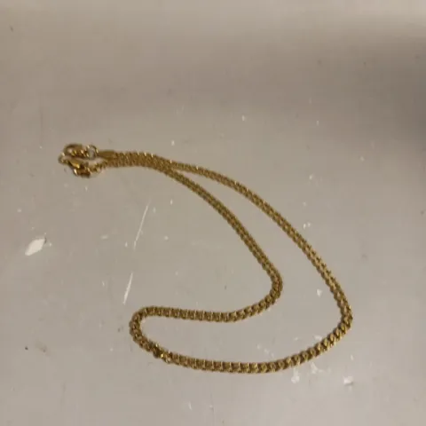 ADAMANS GOLD CHAIN LINK NECKLACE 