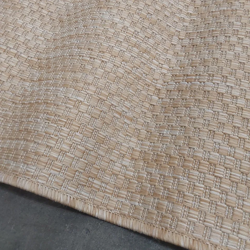 FREEBURG BALCONY TERRACE KITCHEN MOTTLED FLATWEAVE RUG // SIZE: 240 X 340cm