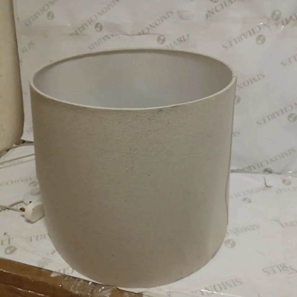 LARGE CREAM LAMP SHADE