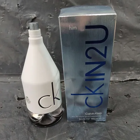 BOXED CALVIN KLEIN CKIN2U HIM EAU DE TOILETTE 150ML 