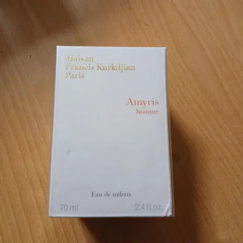 BOXED AND SEALED MAISON FRANCIS KURKDJIAN PARIS AMYRIS HOMME EAU DE TOILETTE 70ML