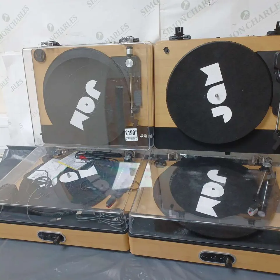 4 LOOSE JAM SOUND STREAM+ TURNTABLES