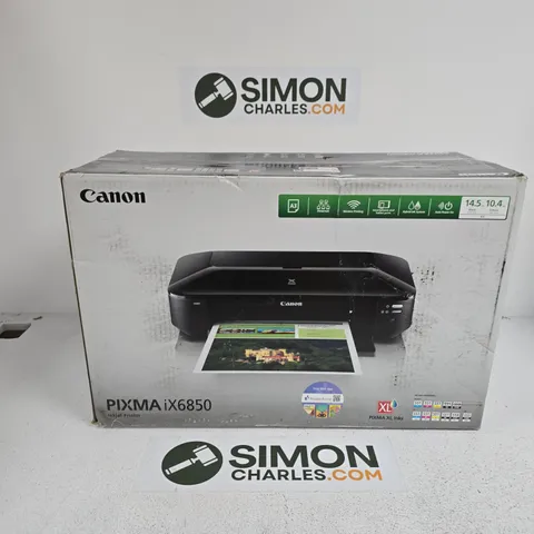 BOXED CANON PIXMA IX6850 WIRELESS A3 COLOUR INKJET PRINTER