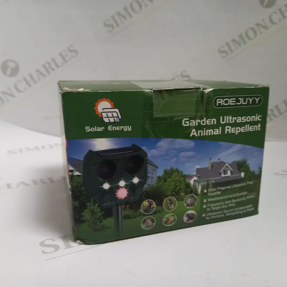 ROEJUYY GARDEN ULTRASONIC ANIMAL REPELLENT 