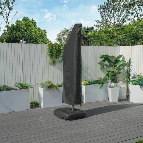 BOXED CELESS OUTDOOR PATIO UMBRELLA COVER