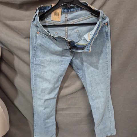 LEVI'S 527 JEANS – LIGHT WASH DENIM, MEN'S WAIST 32, INSEAM 32