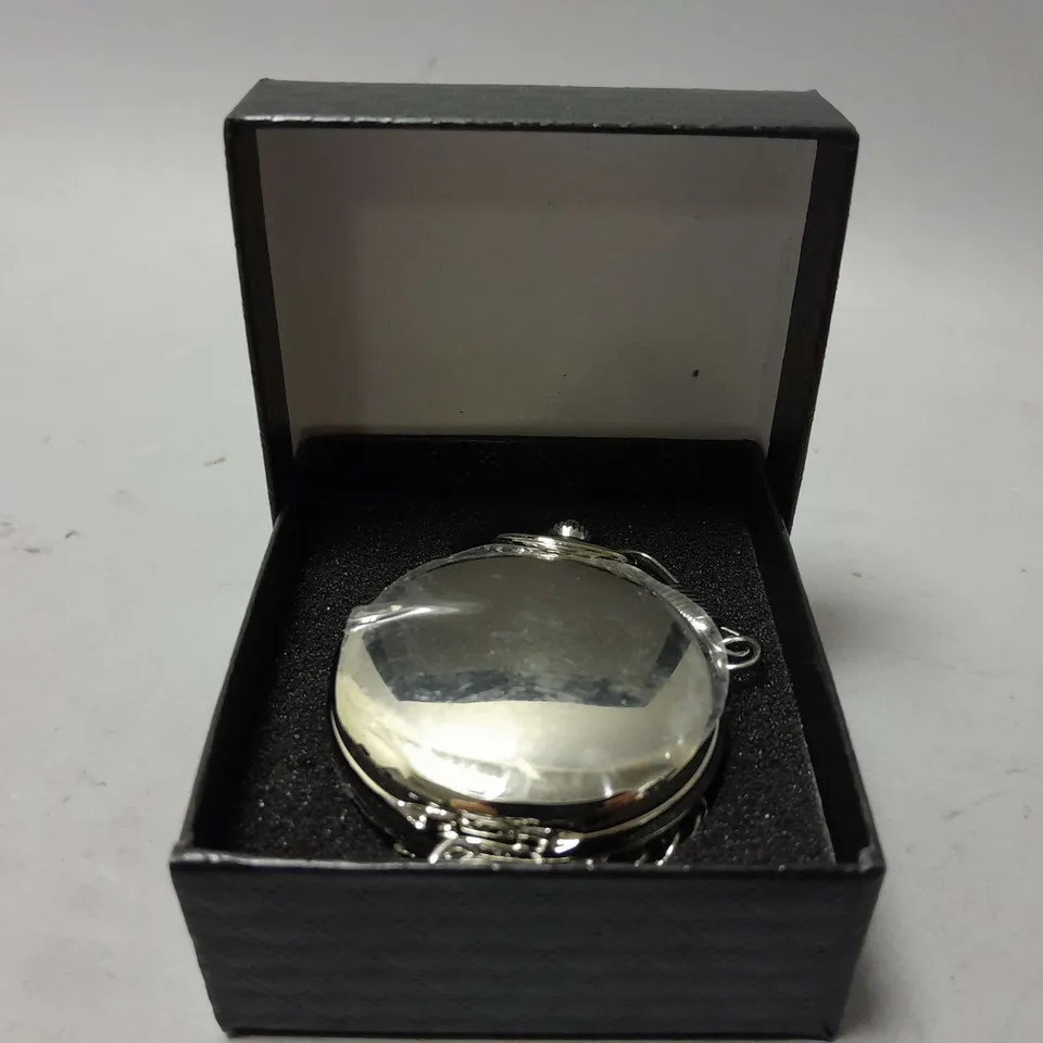MENS EDISON POCKET WATCH WITH CHAIN