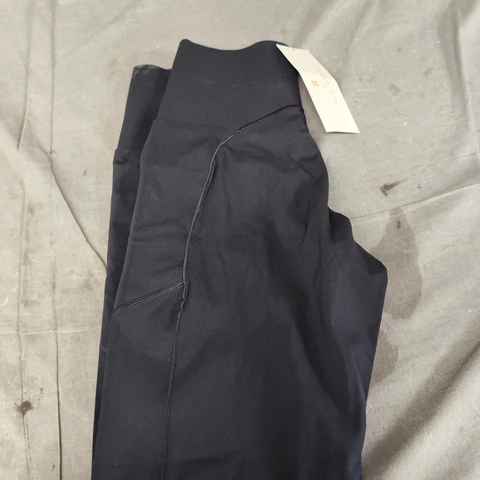 SWEATY BETTY POWER ULTRASCULPT HIGH WAIST WORKOUT LEGGINGS – BLACK, SIZE M