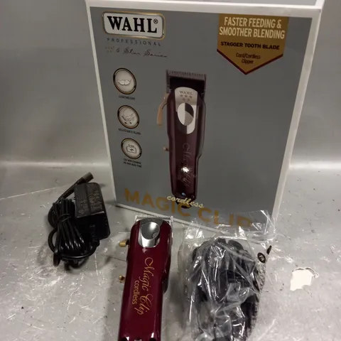 BOXED WAHL CORDLESS MAGIC CLIP PROFESSIONAL HAIR TRIMMERS 