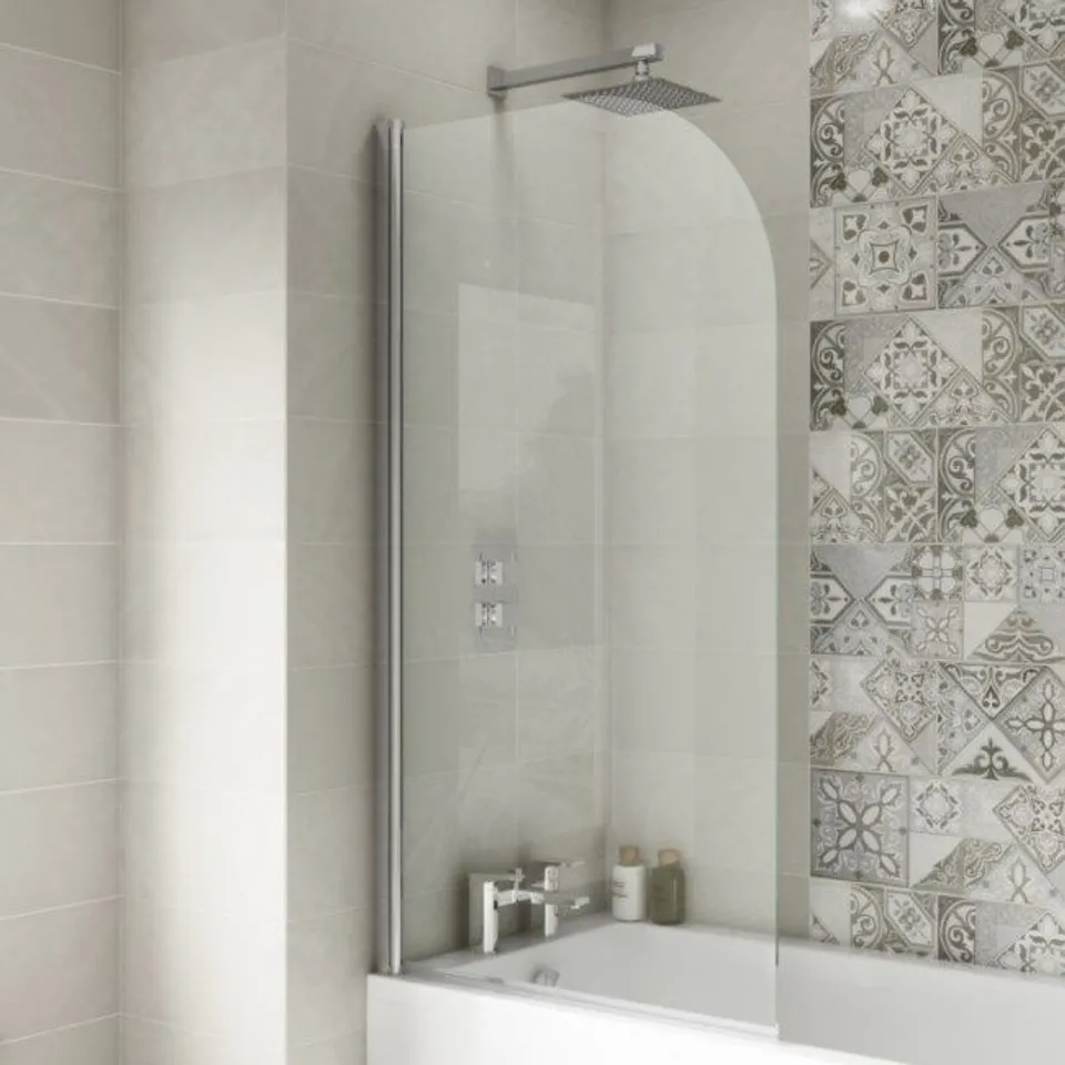 BOXED FIJI ROUND BATH SCREEN