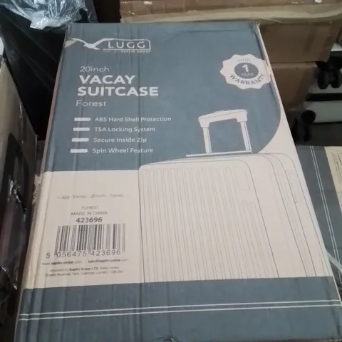 BOXED LUGG 20INCH VACAY SUITCASE FOREST