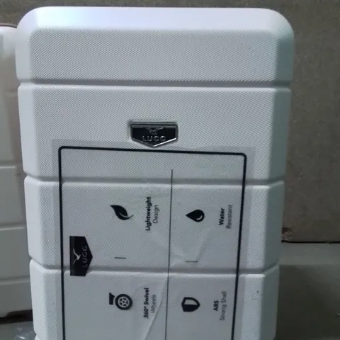 LUGG TRAVEL CABIN BAG CREAM&BROWN 