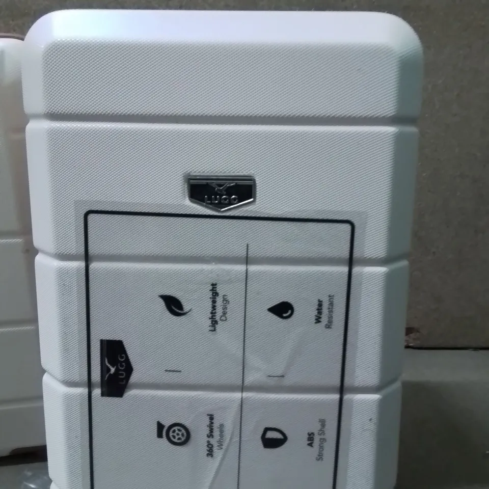 LUGG TRAVEL CABIN BAG CREAM&BROWN