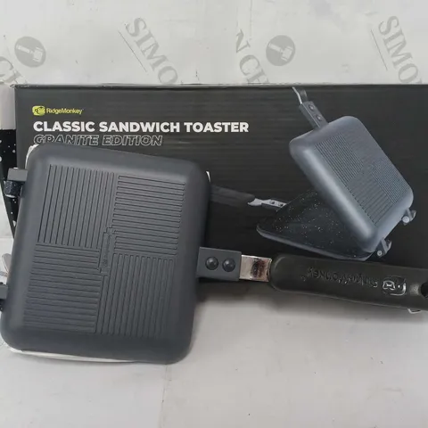 BOXED RIDGE MONKEY CLASSIC SANDWICH TOASTER (GRANITE EDITION)