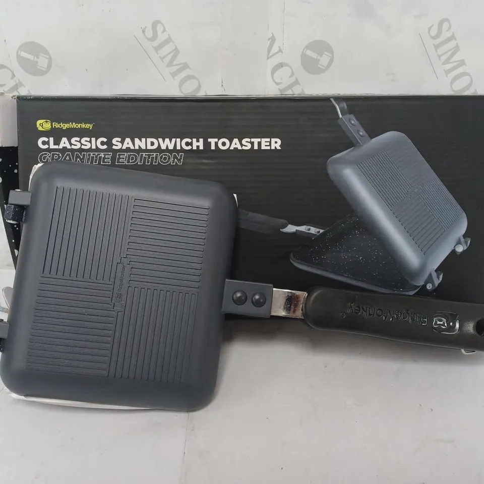 BOXED RIDGE MONKEY CLASSIC SANDWICH TOASTER (GRANITE EDITION)
