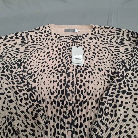 MINT VELVET LEOPARD PRINT CARDIGAN - XL
