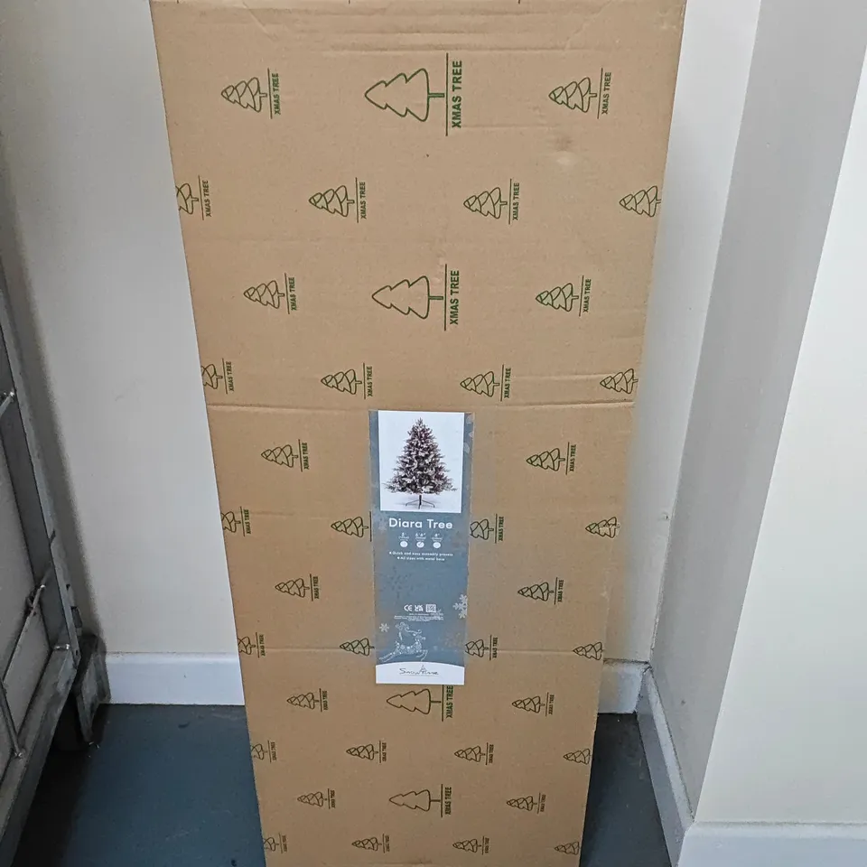 BOXED SNOWTIME DIARA 200CM CHRISTMAS TREE 