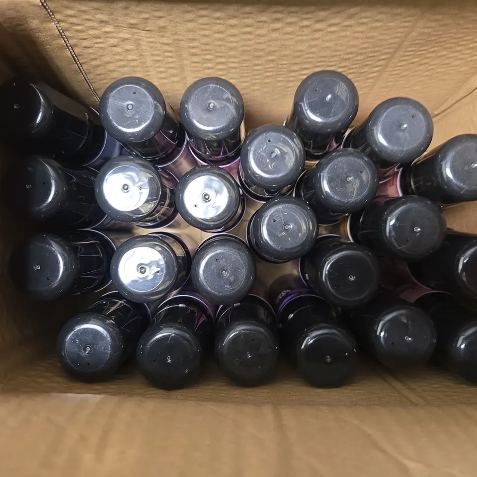 APPROXIMATELY 20 ASSORTED MATRIX BLOW DRY SPRAYS TO INCLUDE HOT PINK, BLOOMING ORCHID, PLATINUM SILVER, ETC - COLLECTION ONLY