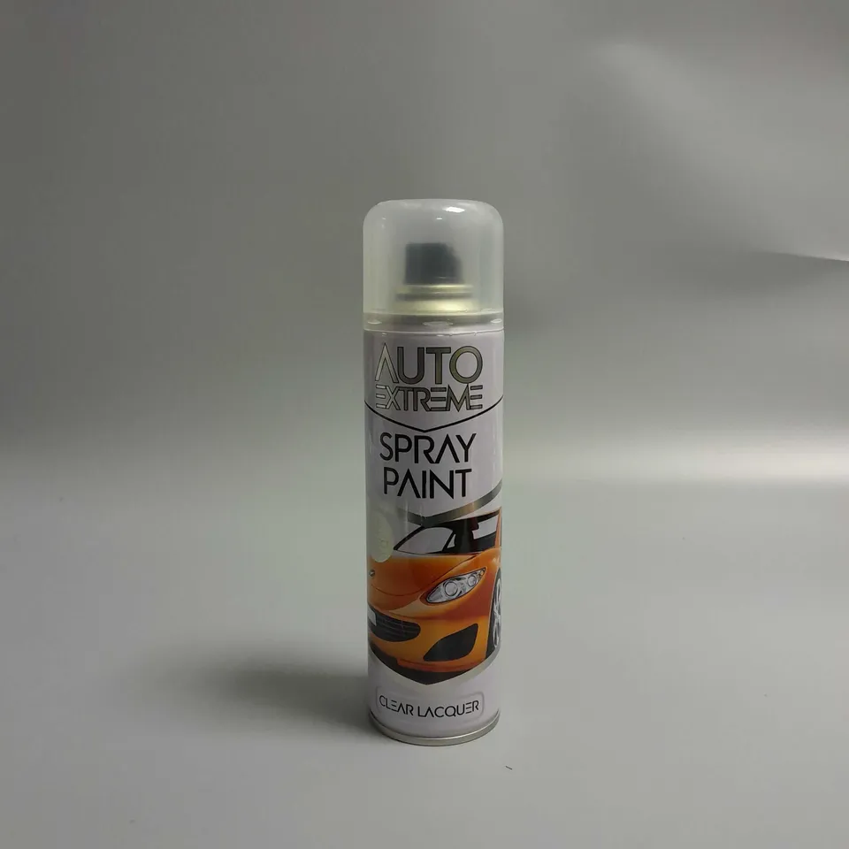 APPROXIMATELY 27 AUTO EXTREME SPRAY PAINT 250ML - CLEAR LACQUER 