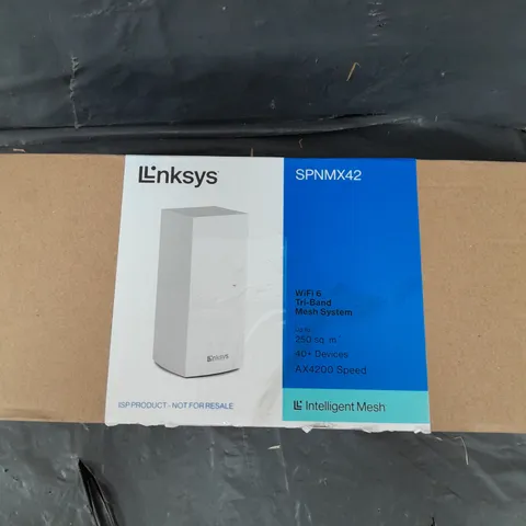 LINKSYS SPNMX42 WIFI 6 TRI-BAND MESH SYSTEM 