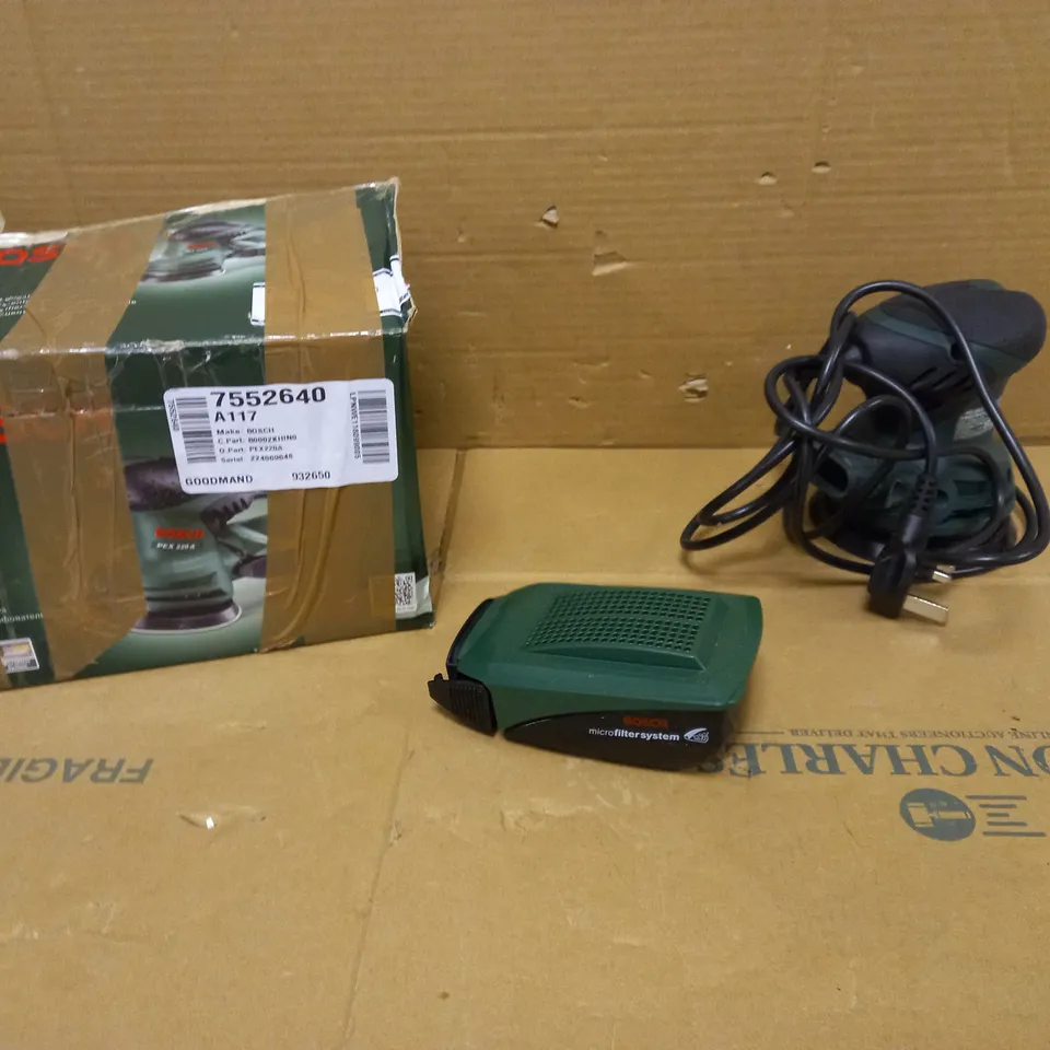 BOSCH PEX 220A ORBIT SANDER