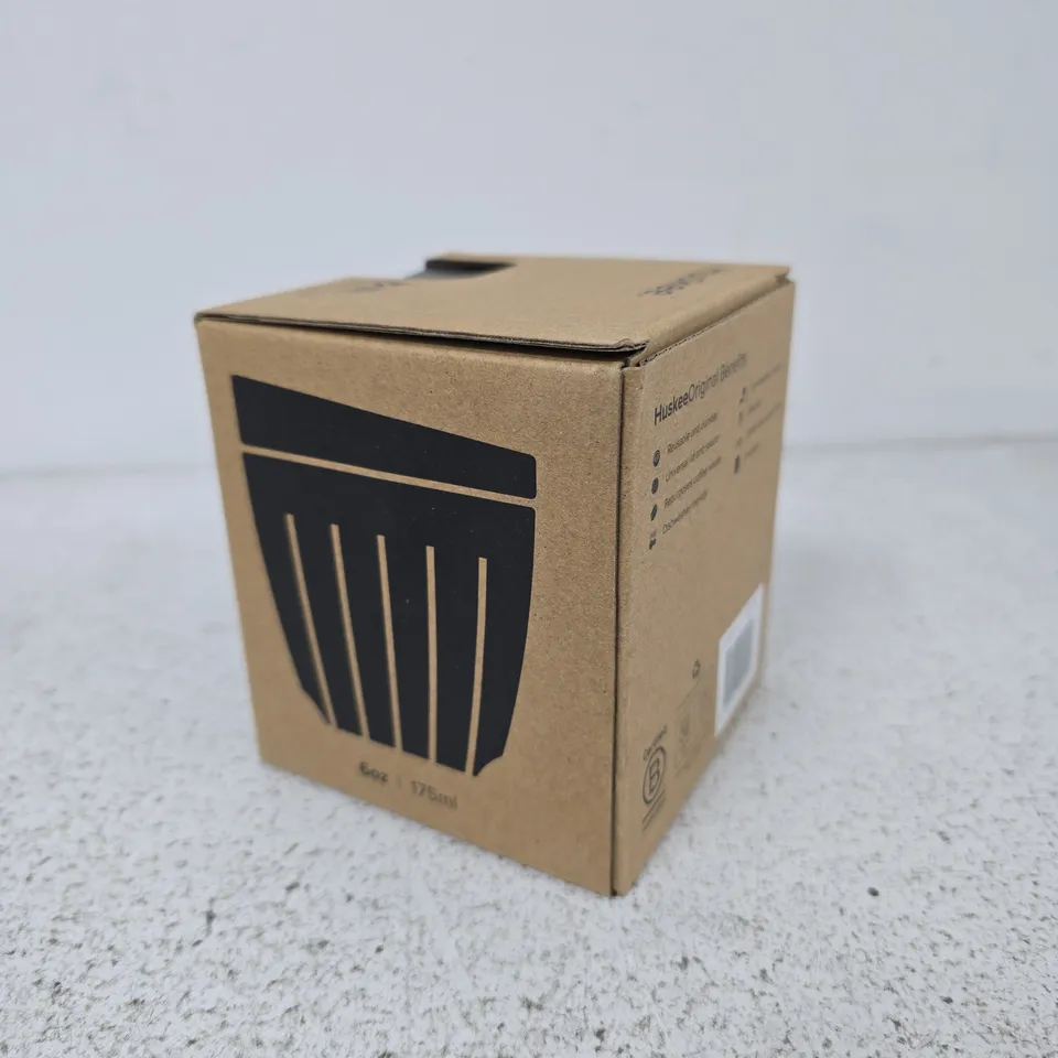 HUSKEEORIGINAL CUP & LID 6OZ / 175ML – BOXED
