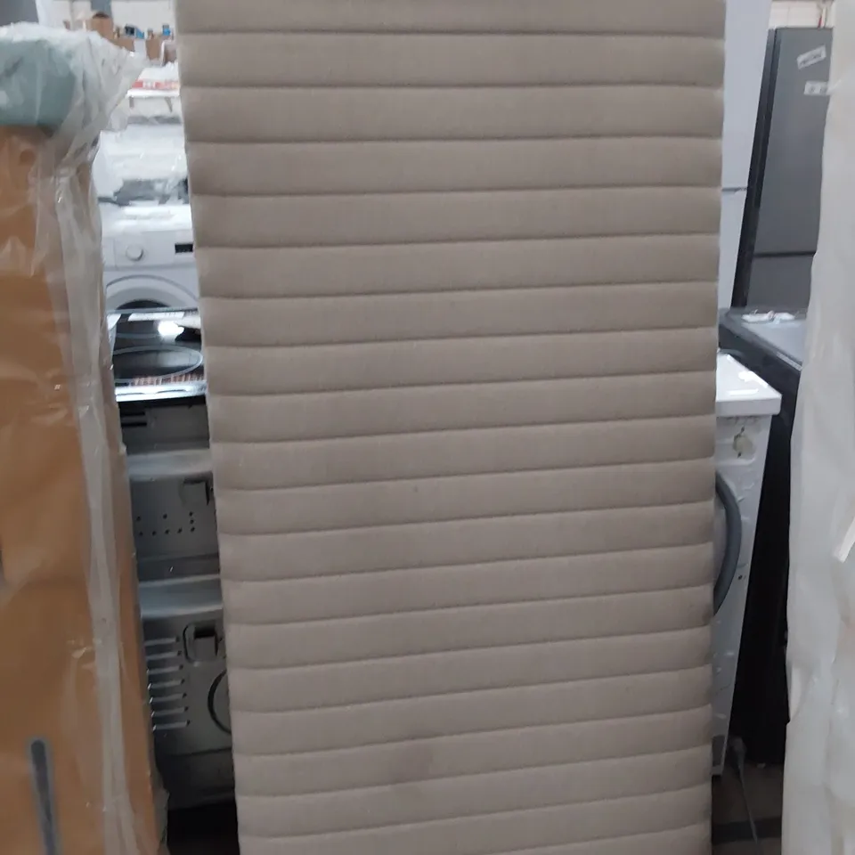 UNBAGGED 5' KINGSIZE HEADBOARD NATURAL FABRIC
