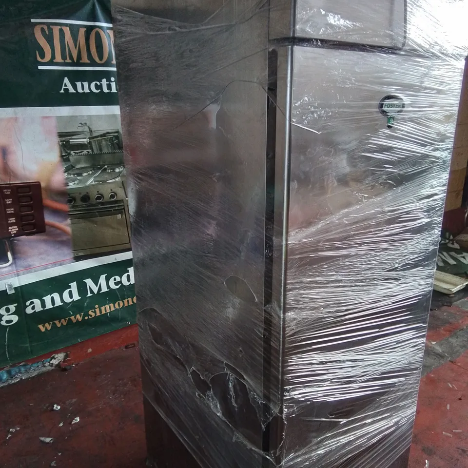 FOSTER COMMERCIAL SINGLE DOOR STAINLESS FOOD CHILLER/FREEZER UNIT 