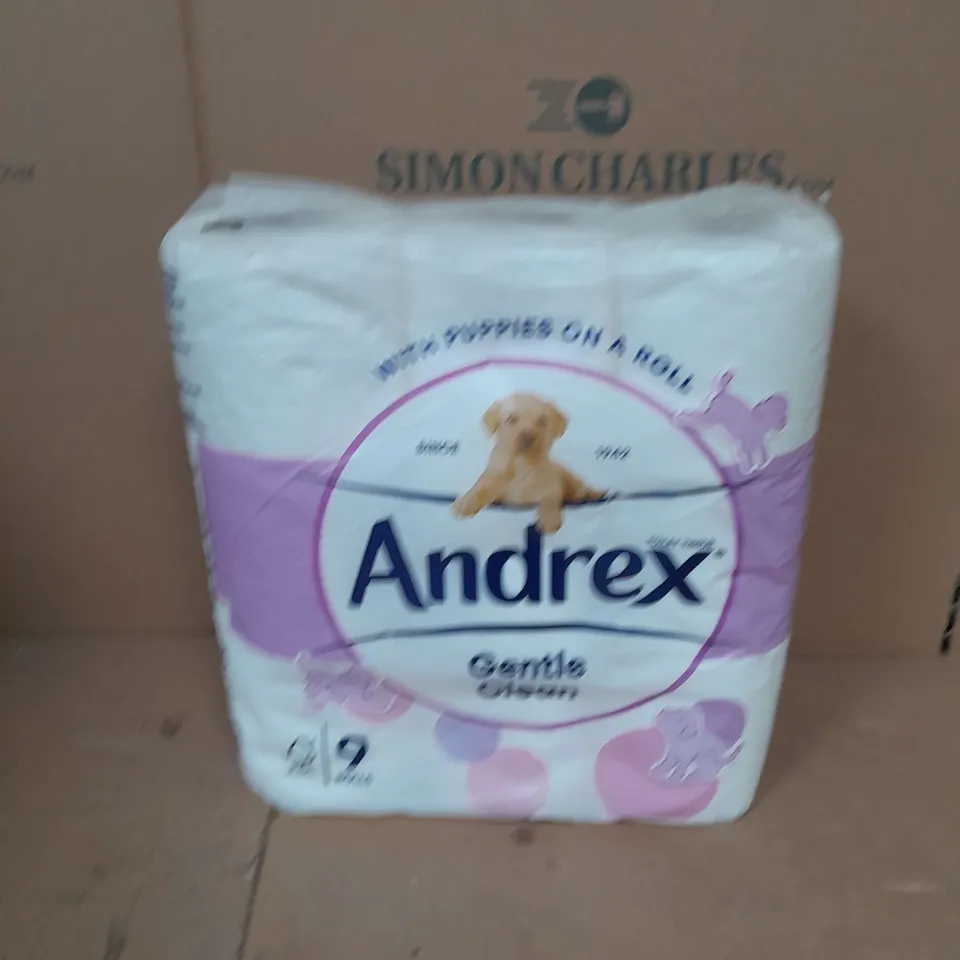 ANDREX GENTLE CLEAN TOILET ROLL - 9 ROLLS