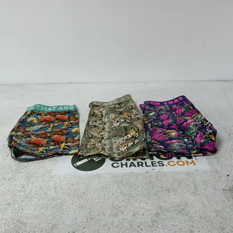 SET OF 3 ON THAT ASS UNDERWEAR MEDIUM