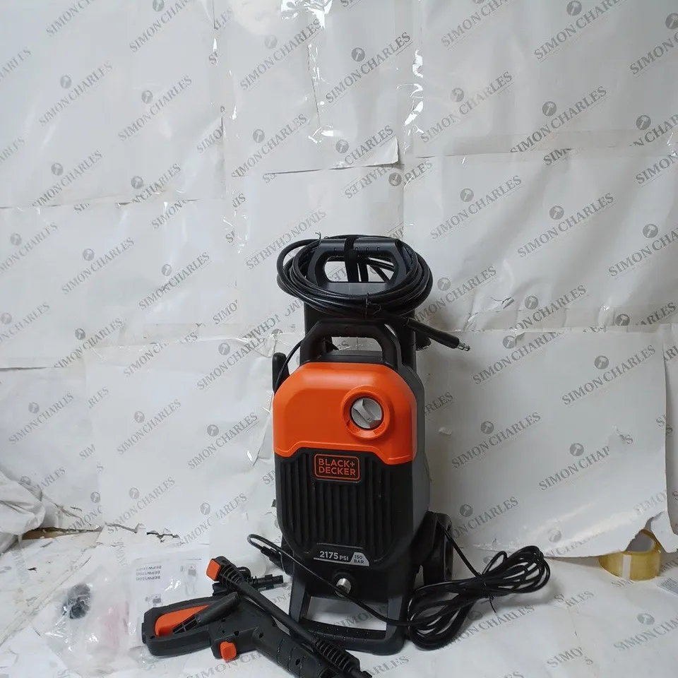 BOXED BLACK+DECKER  2000W PRESSURE WASHER  RRP £169.99