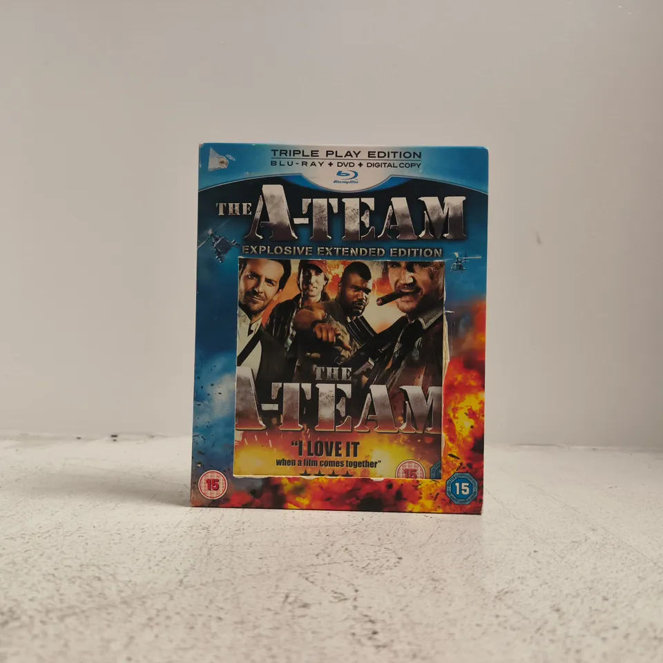 THE A-TEAM EXPLOSIVE EXTENDED EDITION BLU-RAY DVD