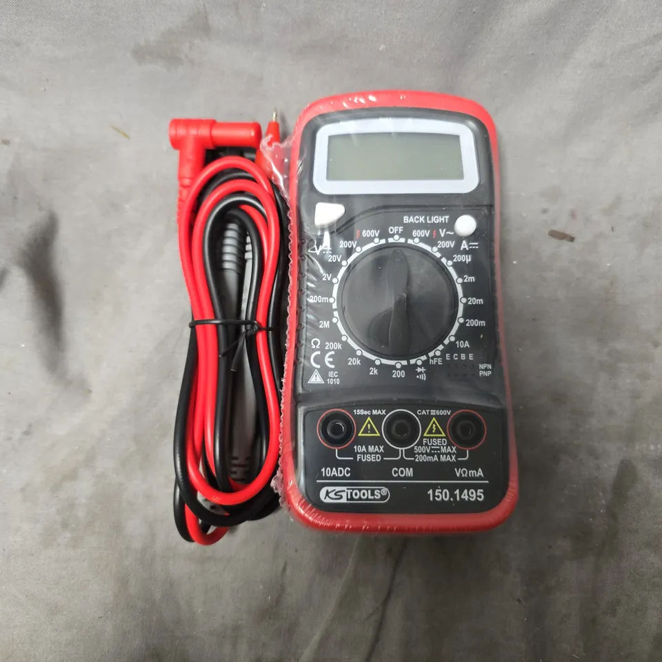 BOXED KSTOOLS DIGITAL MULTIMETER INCLUDING PROBES