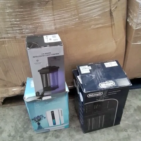 PALLET CONTAINING A LARGE QUANTITY OF ELECTRICAL PRODUCTS TO INCLUDE;HEATER,DEHUMIDIFIER,BUG ZAPPER 
