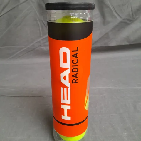 HEAD RADICAL ALL COURT TENNIS BALLS - X3