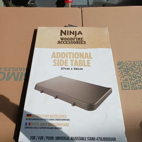 NINJA WOODFIRE ACCESSORIES ADDITIONAL SIDE TABLE 37CM X 56CM