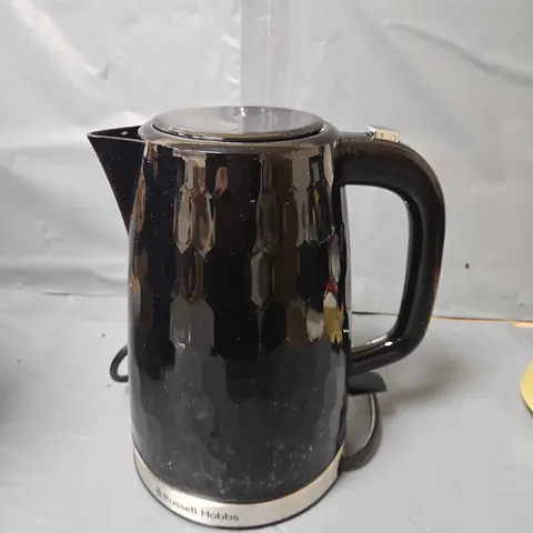 RUSELL HOBBS HONEYCOMB BLACK KETTLE
