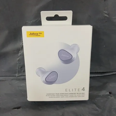 BOXED SEALED JABRA ELITE 4 LILAC EARPHONES 